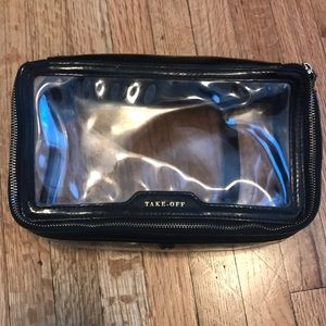 Anya Hindmarch Inflight cosmetic case.